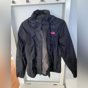 The North Face Hyvent Women’s Breast Cancer Rain Jacket Windbreaker size‎ L